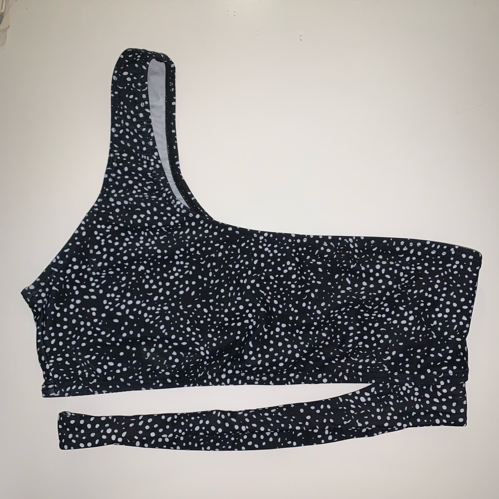 one shoulder bikini top